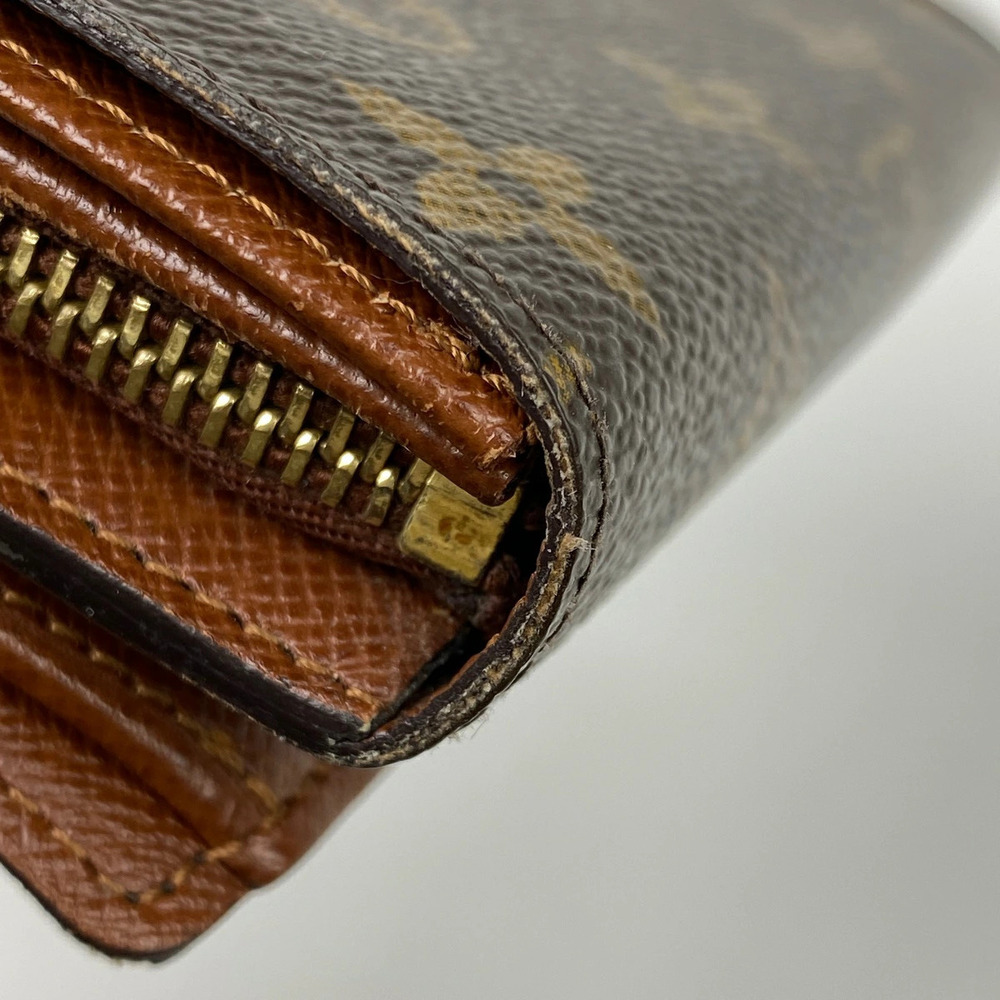 Louis Vuitton Tresor Bi Porte fold Billet Monnaie Wallet Wallet Billfold